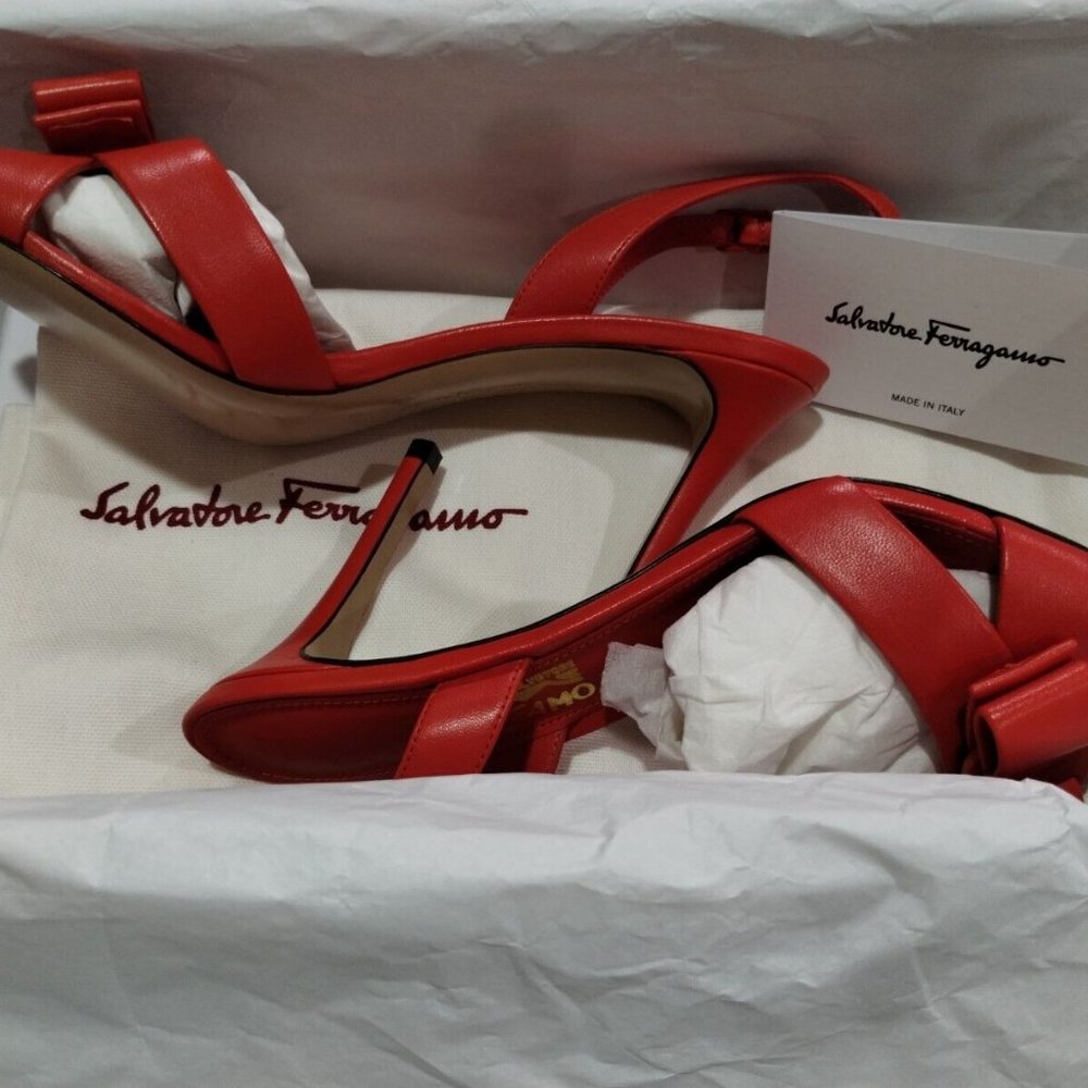 Salvatore Ferragamo Lida Sandals - Size US 6.5